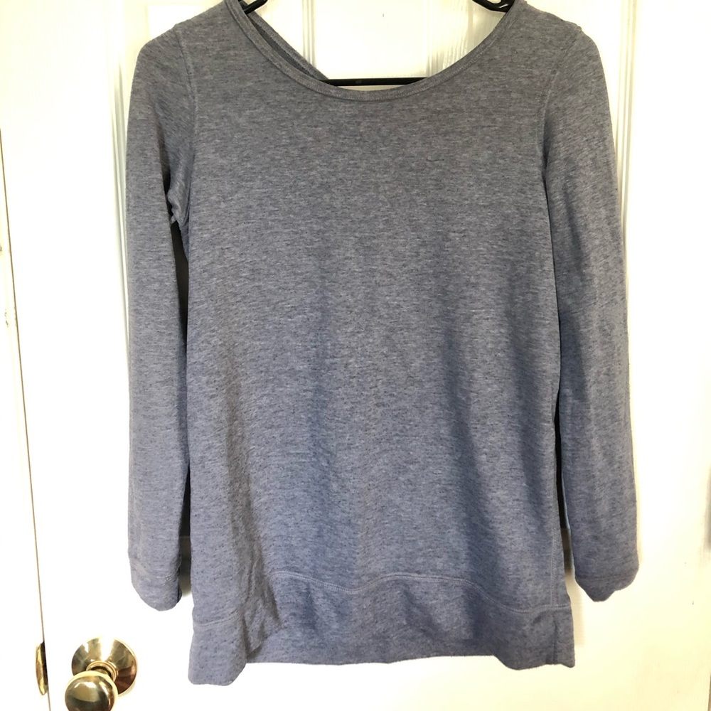 Old Navy Active Grey Top XS Long Sleeve